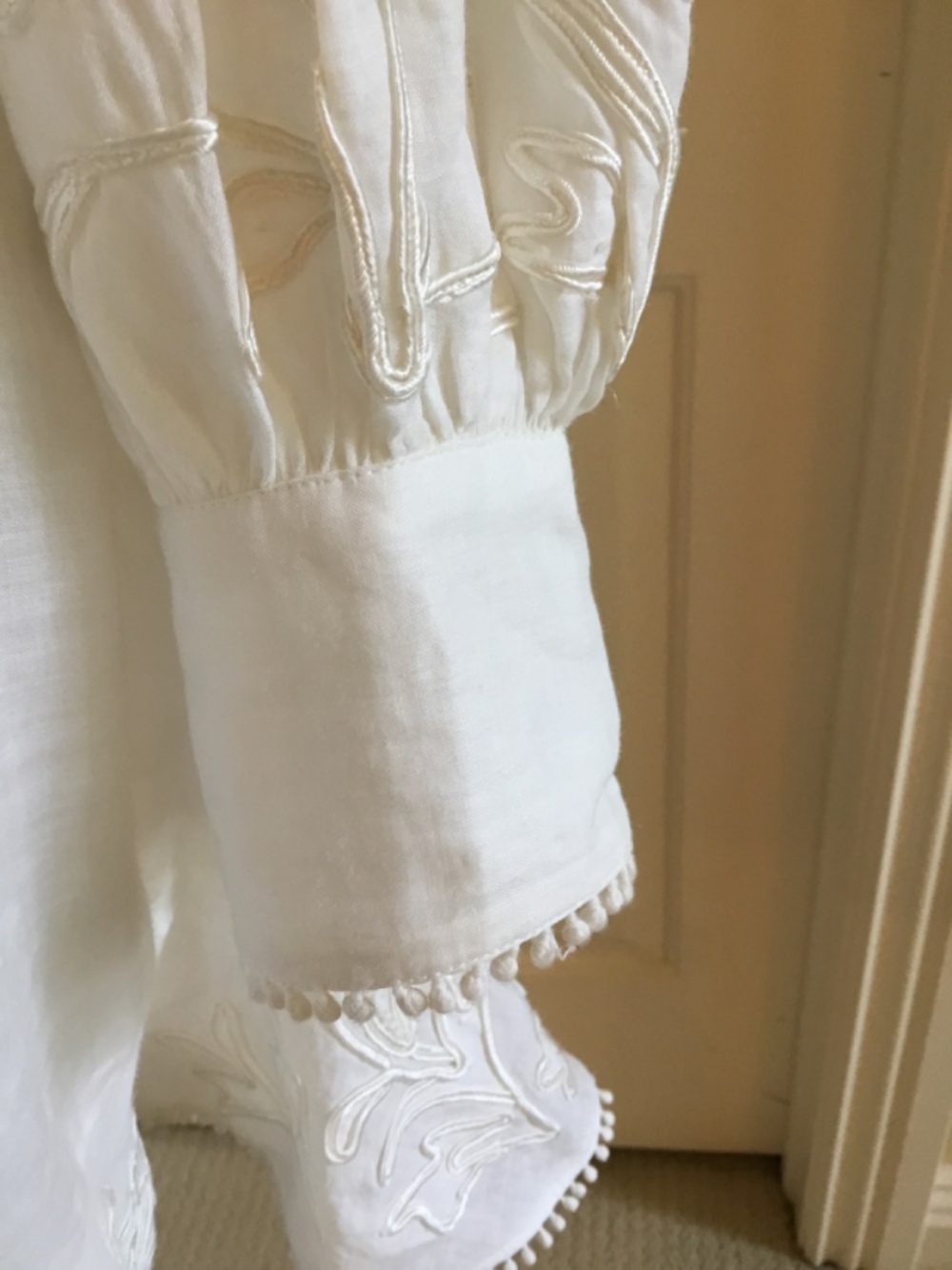 Veronica beard white embroidered linen dress / Brand new with tag - Picture 6 of 16
